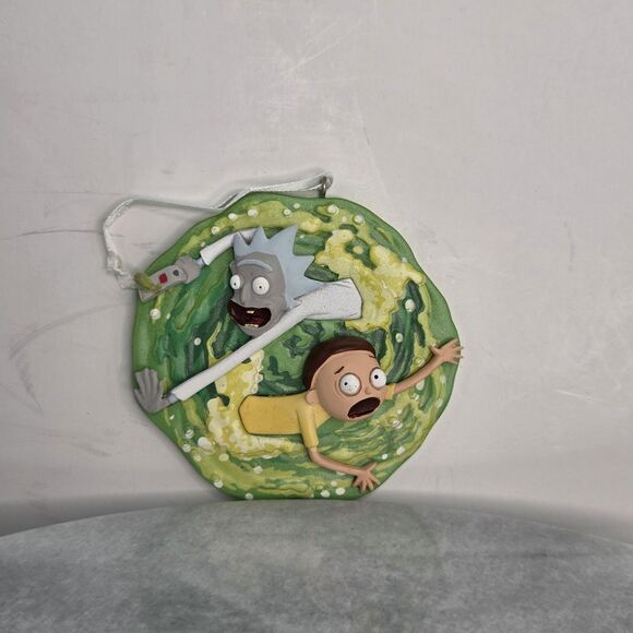 Hallmark Rick and Morty Christmas Ornament Adult Swim Cartoon Network Gift Boxed - Picture 2 of 7